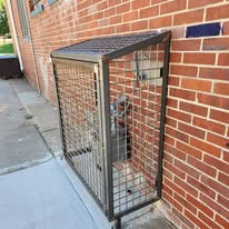 Custom steel security enclosure