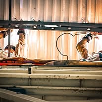 On-site structural welding